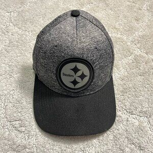 Hats Pittsburgh Steelers NFL New Era Basic 9FIFTY Snapback Hat - Black &‎ Grey